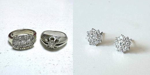 JEWELRY REDESIGN STORY #79: Perfectly Clustery Earrings