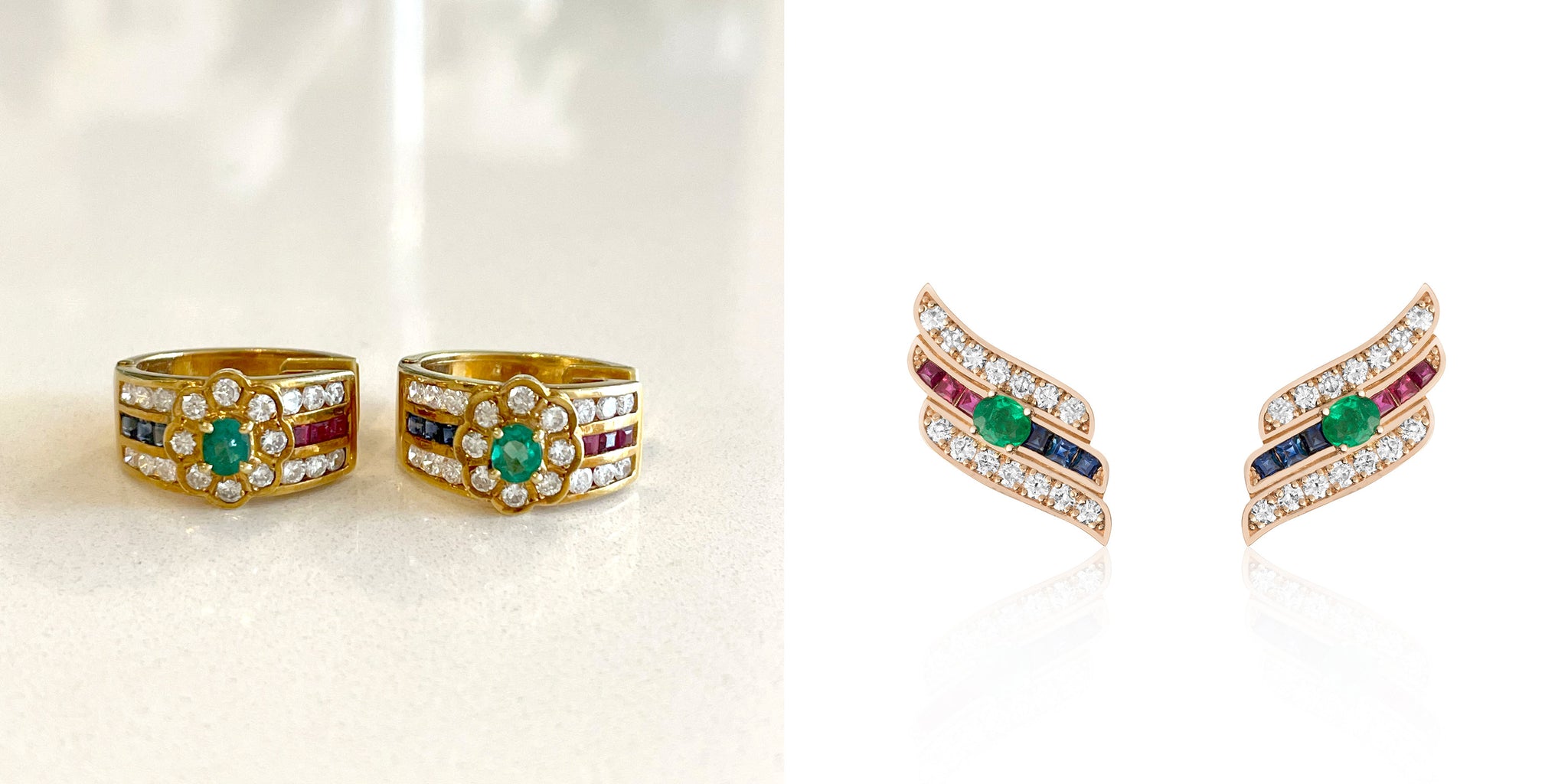 Jewelry Redesign Story #63: New Earrings to Match the Set