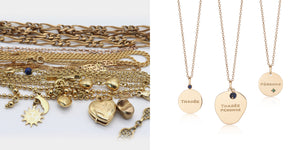 Jewelry Redesign Story #29: Old Gold for New Family Jewels