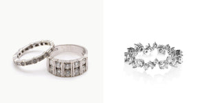 Jewelry Redesign Story #30: Delicate Diamond Rings: When Two Become One