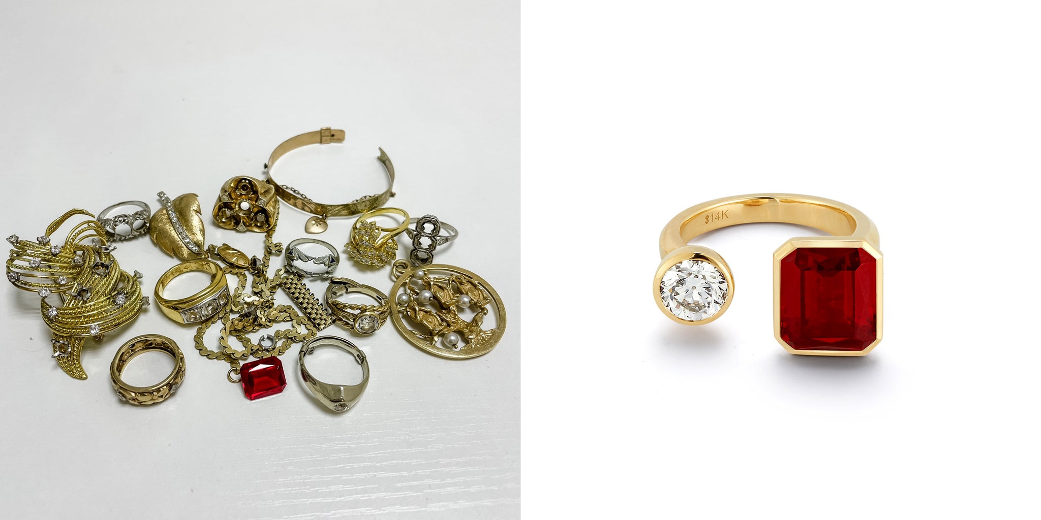 Jewelry Redesign Story #44: A Family’s Story Continues in a Ring
