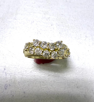 Joshi - 18k yellow gold diamond ring - Remaining Balance