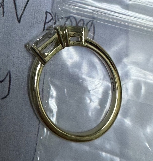 Sandy - 14k Ring and Earrings  - remaining balance
