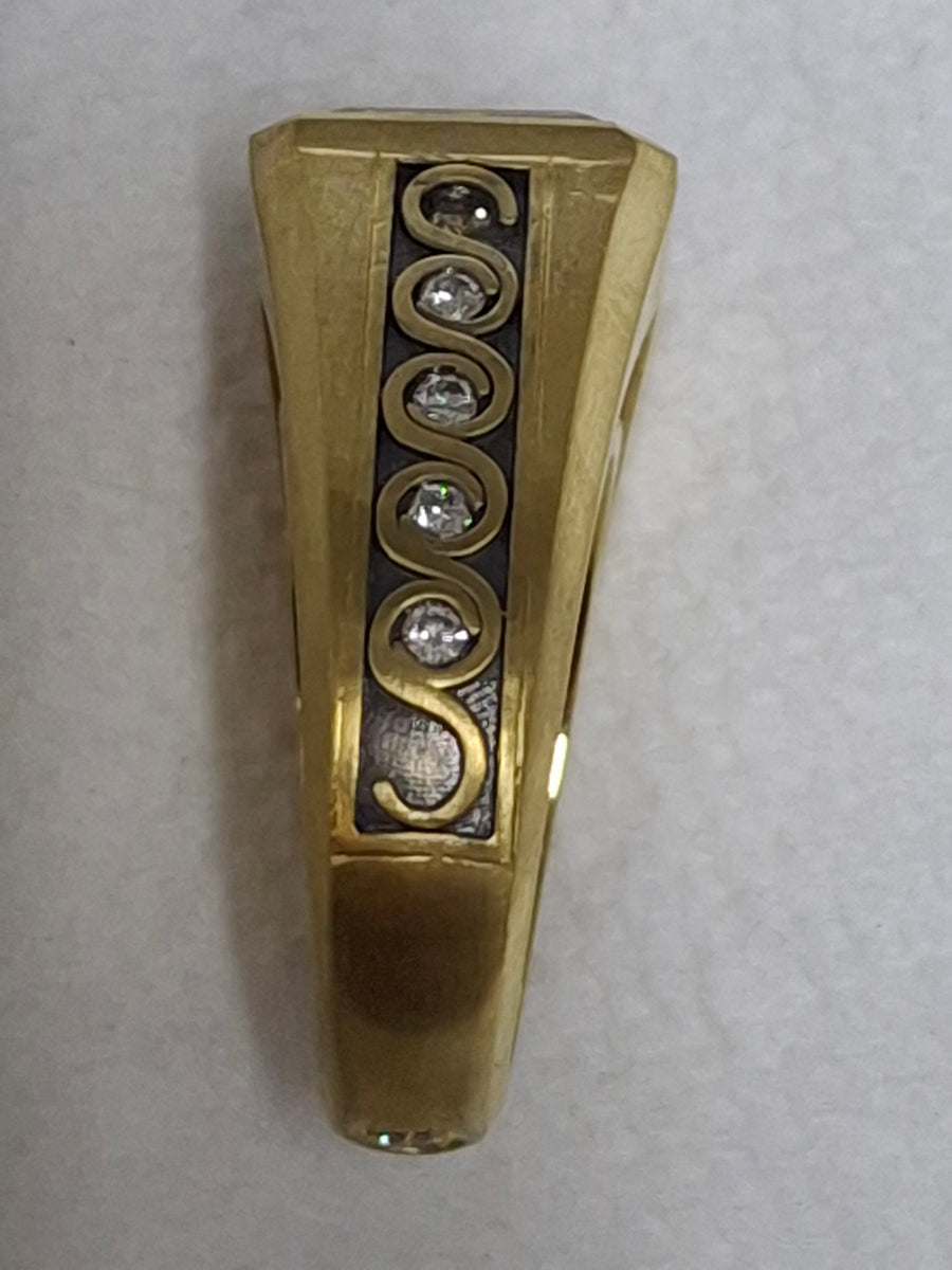 Priya - 22k Yellow gold brother's ring - Remaining Balance
