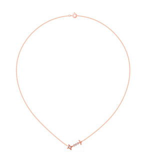Caitlin - Arrow pendant and cluster earrings - 70%