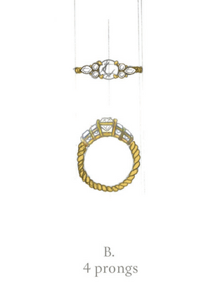 Kevin- diamond cluster ring - 70% initial deposit