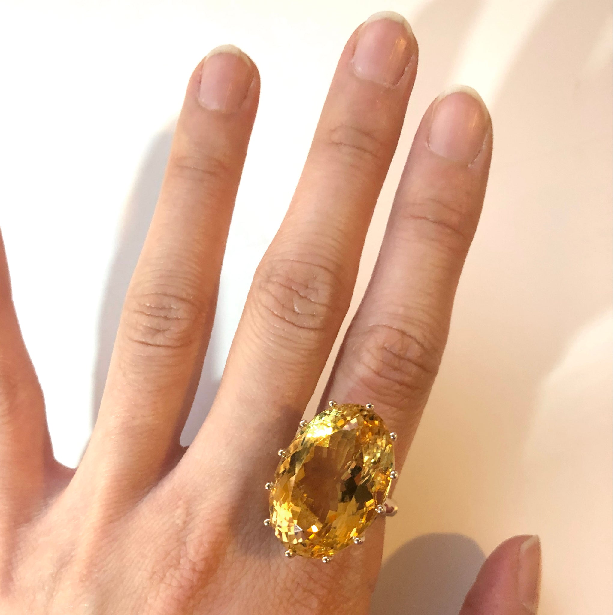 BALATANK�CERTIFIED 10.00 Ratti / 9.40 carat A+ Quality Natural Yellow  Sapphire Pukhraj Gemstone Gold Plated Ring for Women's and Men's (Lab  Certified) : Amazon.in: Jewellery