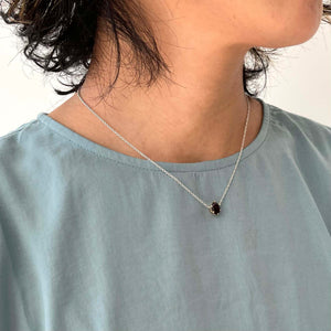 Meghan - Haitian pearl ring, pendant and earring & garnet pendant  - 30% remaining balance