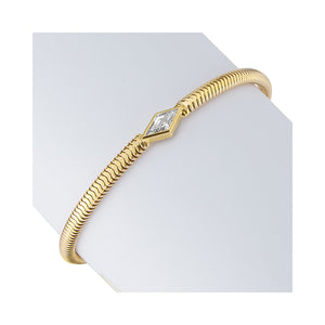 Gentle Stackable Chain Diamond Bracelets