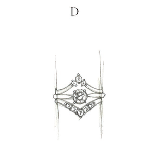 David -2 Diamond rings