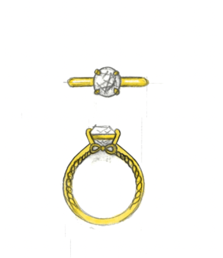 Danielle - a wedding set - 70% deposit